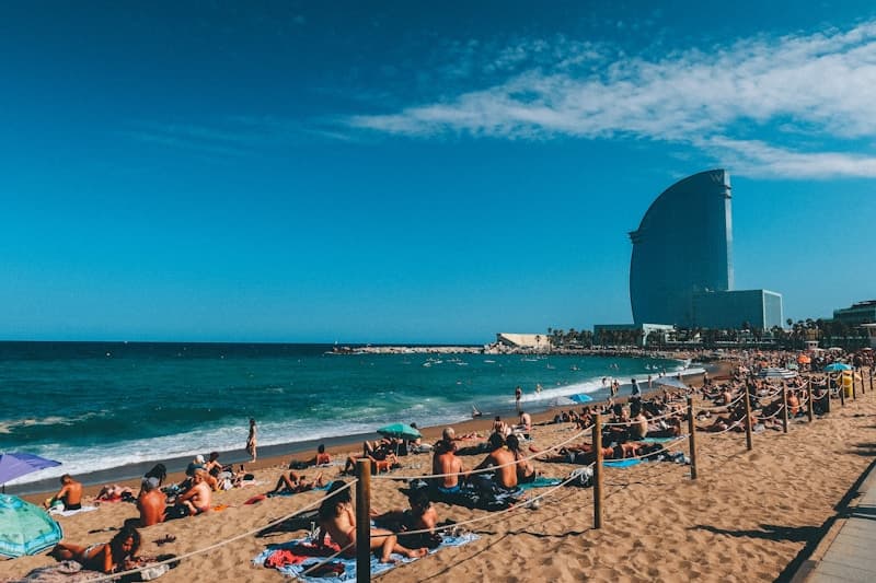 Relax at Barceloneta Beach
